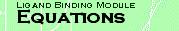 Ligand Binding Module Equations